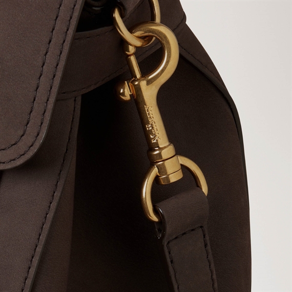 Mulberry Oversized Alexa Ebony Nubuck